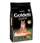 Ração Golden para Gatos Adultos Castrados Sabor Salmão - 10,1 kg