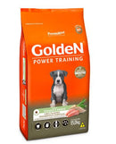 Ração Golden Power Training para Cães Filhotes Sabor Frango e Arroz - 15kg