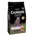 Ração Golden para Gatos Adultos Sabor Salmão - 10,1 kg