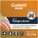 Ração Golden Formula Cães Sênior Mini Bits Frango e Arroz - 10,1kg